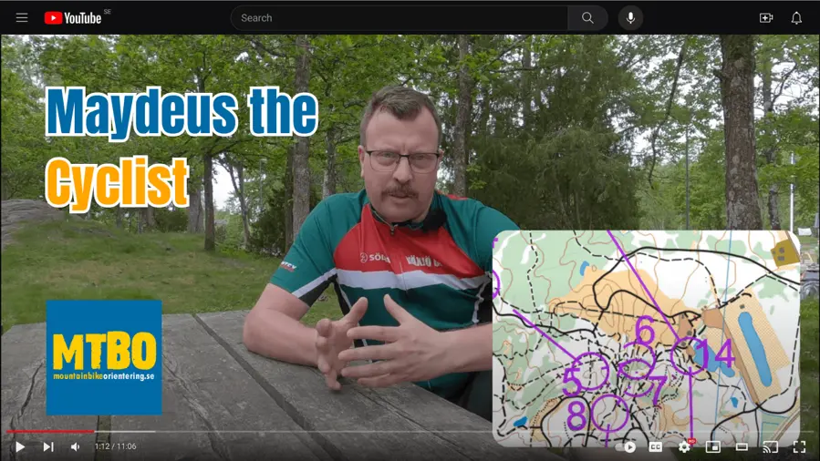 En mountainbikeorienterare med egen YouTube kanal besökte sommaren 2022 Värnamo och gjorde en film om MTBO - på engelska! Det är klart vi måste få veta mer om personen bakom filmen från området där OK Stigen snart arrangerar Svenska Cupen.