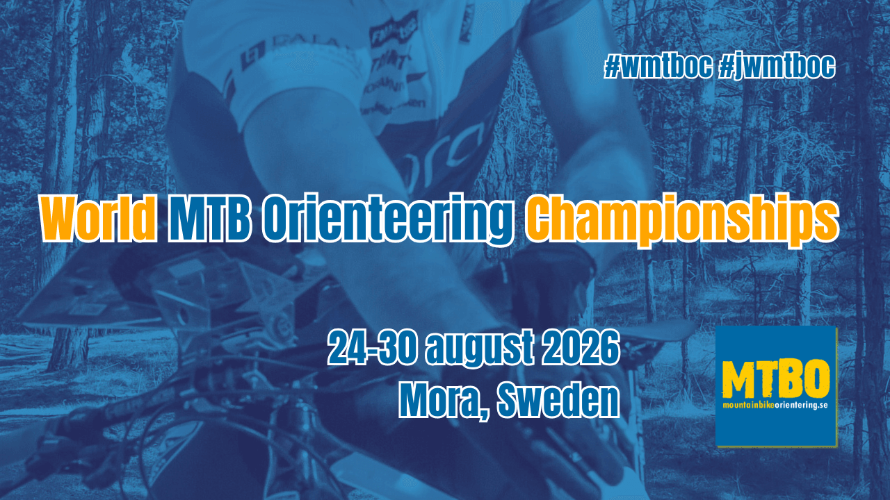 WMTBOC 2026 will be organized in Mora, Sweden. Experience high level mtb orieentering, as a spectator or participant.